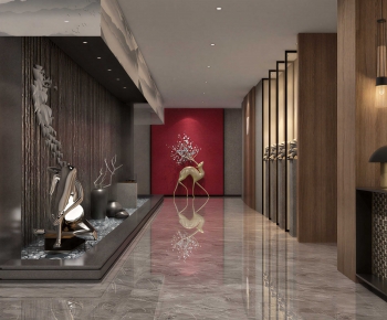 New Chinese Style Office Aisle-ID:675038109