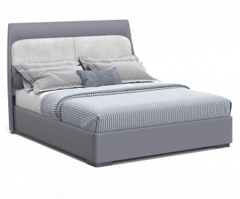 Modern Double Bed-ID:453581097