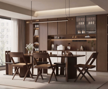 Modern Dining Room-ID:708003049