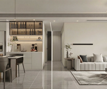 Modern A Living Room-ID:944761996