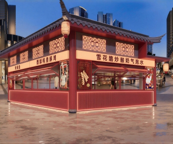 New Chinese Style Retail Stores-ID:653851049