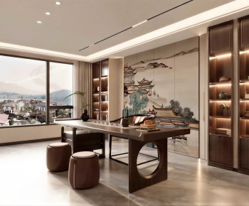 New Chinese Style Tea House-ID:671010026