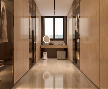 Modern Clothes Storage Area-ID:926110987