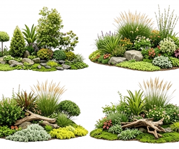 New Chinese Style Plant Landscaping-ID:515897049