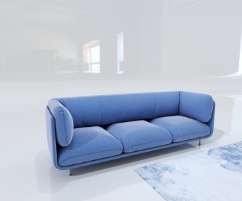 Modern Three-seat Sofa-ID:675625098