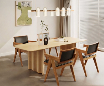 Modern Dining Table And Chairs-ID:211642988