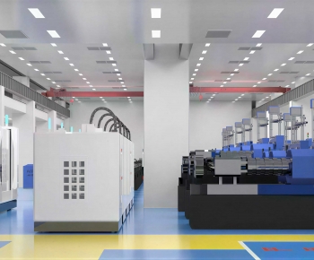 Modern Factory Floor/warehouse-ID:233176955