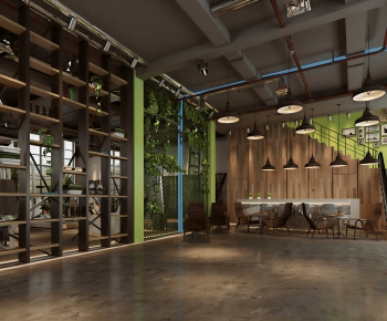 Industrial Style Office Rest Area-ID:556054121