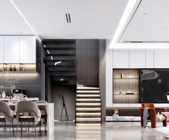 Modern Dining Room-ID:726210129