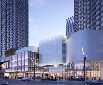 Modern Appearance Of Commercial Building-ID:242163902