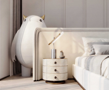 Modern Bedside Cupboard-ID:111831908