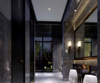 Modern Public Toilet-ID:345379111