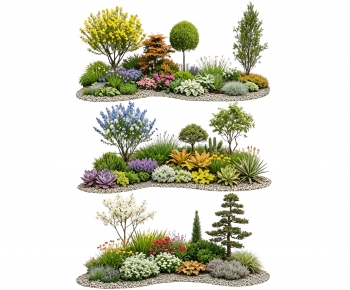 New Chinese Style Plant Landscaping-ID:437091117