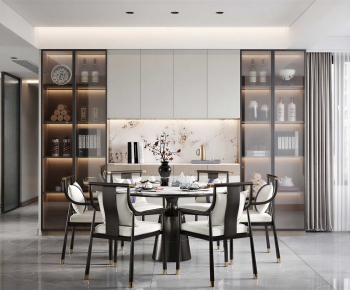 New Chinese Style Dining Room-ID:179119147