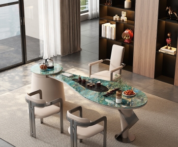 Modern Tea Tables And Chairs-ID:894630059