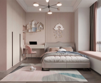 Modern Girl's Room Daughter's Room-ID:563997988