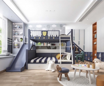 Modern Boy's Room And Son's Room-ID:846850994