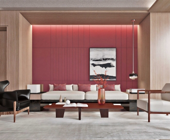 Modern A Living Room-ID:713320973