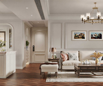 American Style A Living Room-ID:547066931