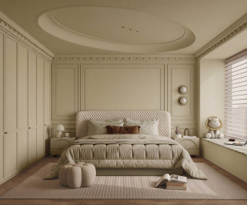 French Style Bedroom-ID:960113056