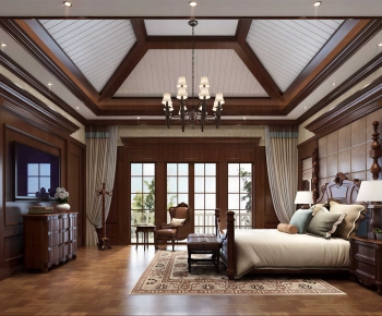 American Style Bedroom-ID:258965974