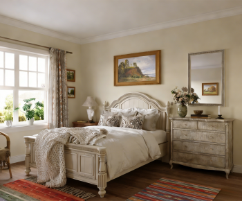 American Style Bedroom-ID:491911898
