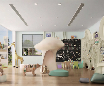 Modern Children's Room Activity Room-ID:988637929