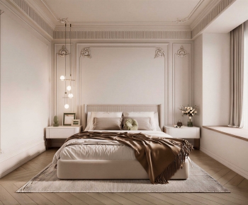 French Style Bedroom-ID:882661104