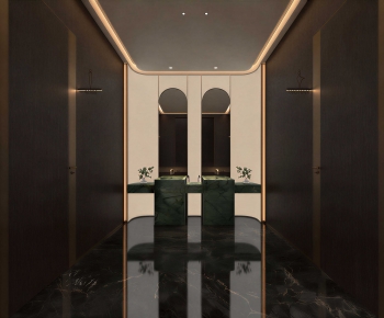 Modern Public Toilet-ID:167187935