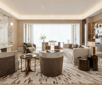 Modern A Living Room-ID:802936087