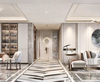 Modern A Living Room-ID:181597954