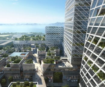 Modern Appearance Of Commercial Building-ID:757639432
