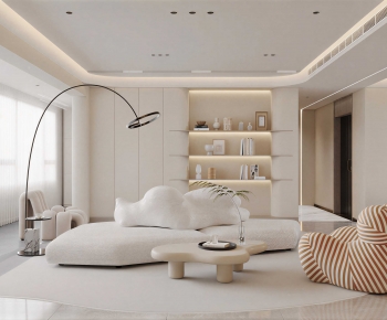 Modern A Living Room-ID:218610059