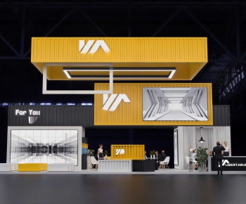 Modern Exhibition Hall-ID:414707908