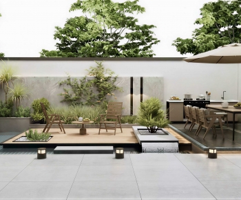 Modern Courtyard/landscape-ID:497980141