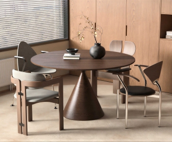 Modern Dining Table And Chairs-ID:128274925