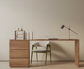 Modern Computer Desk And Chair-ID:805150035