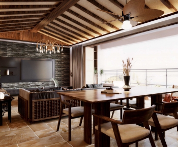 Modern Dining Room-ID:505826956