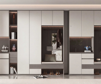 Modern Shoe Cabinet-ID:332470897
