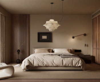 Wabi-sabi Style Bedroom-ID:260077959