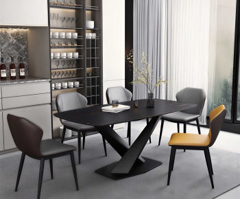 Modern Dining Table And Chairs-ID:815041073