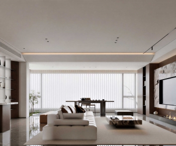 Modern A Living Room-ID:249084952
