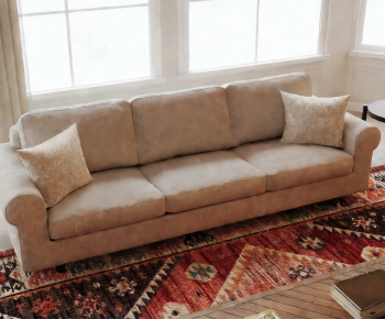 Modern Three-seat Sofa-ID:522178897