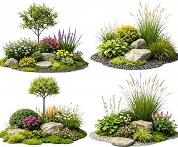 New Chinese Style Plant Landscaping-ID:358015064