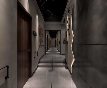 Industrial Style Corridor-ID:136610034