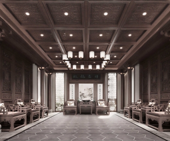 Chinese Style Meeting Room-ID:728662975