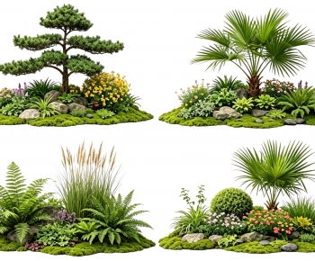 New Chinese Style Plant Landscaping-ID:457876924