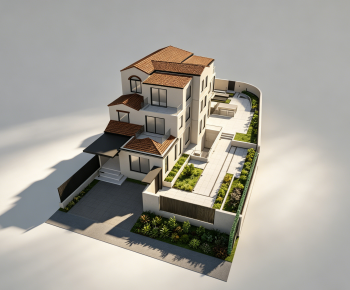 Modern Detached Villa-ID:398824938