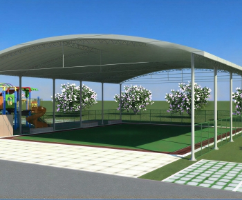 Modern Park Landscape-ID:516618976