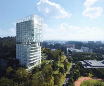 Modern Appearance Of Commercial Building-ID:870804077
